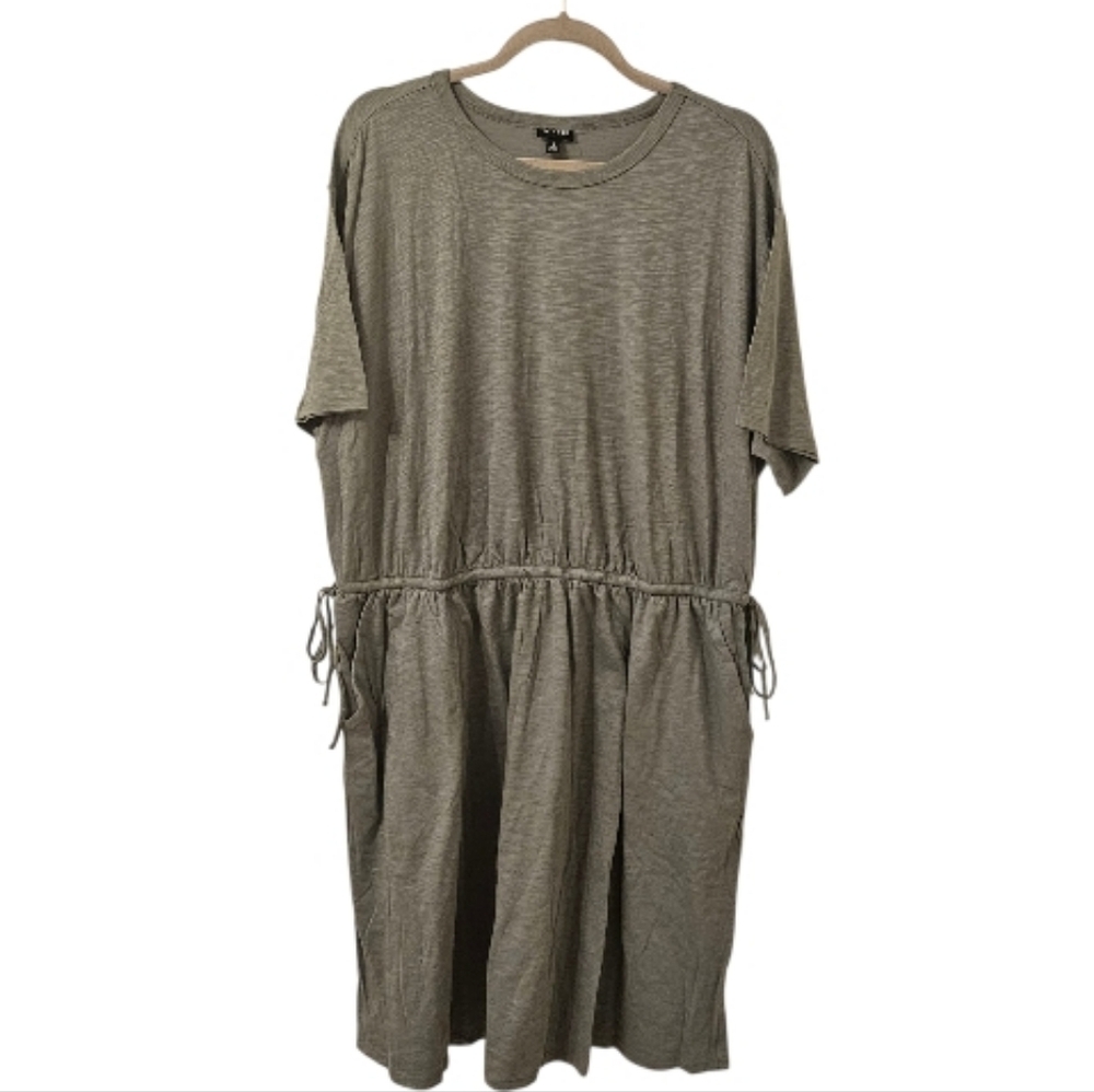 Green Torrid Women's Skater Mini Dress